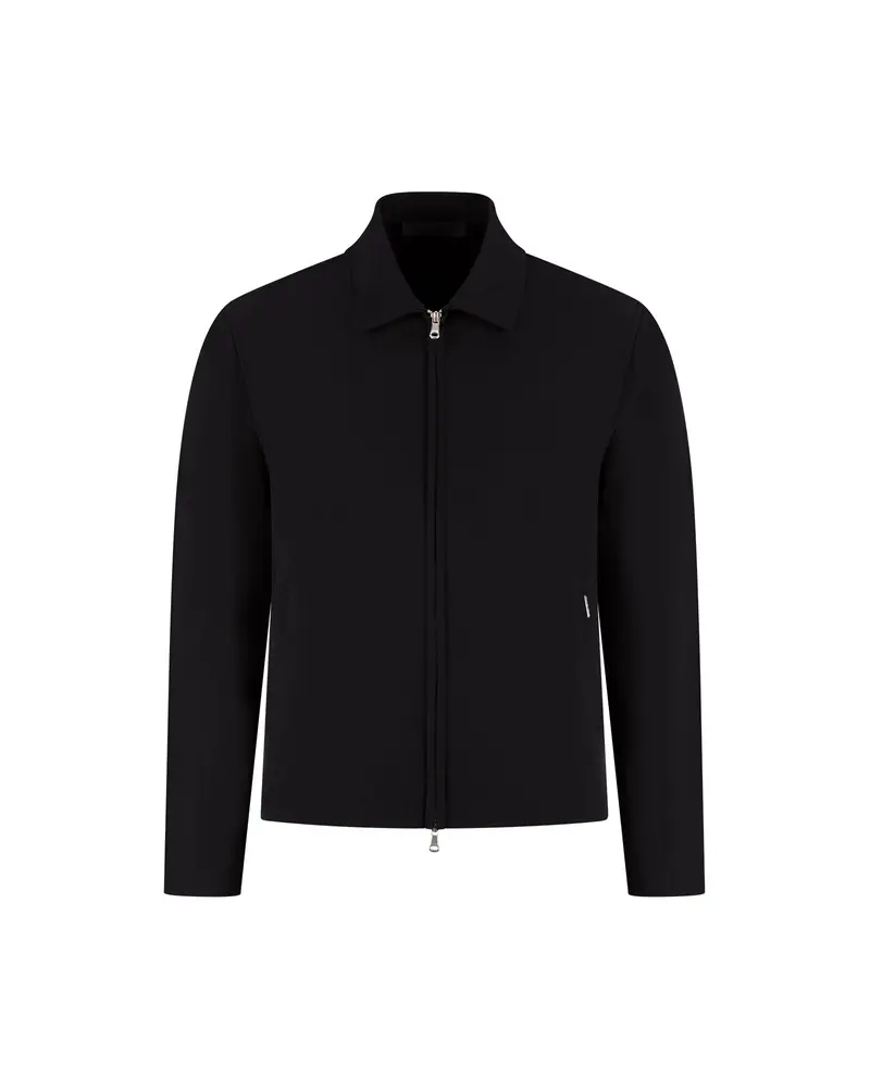 Malelions Premium Technical Zip Jacket | Black