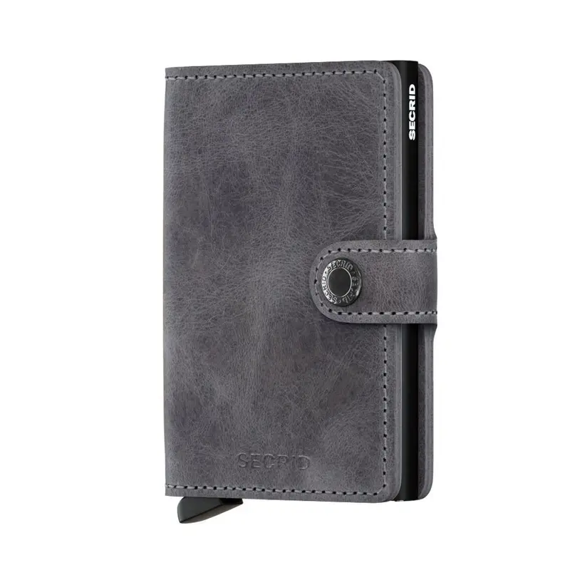 Miniwallet | Grijs melange
