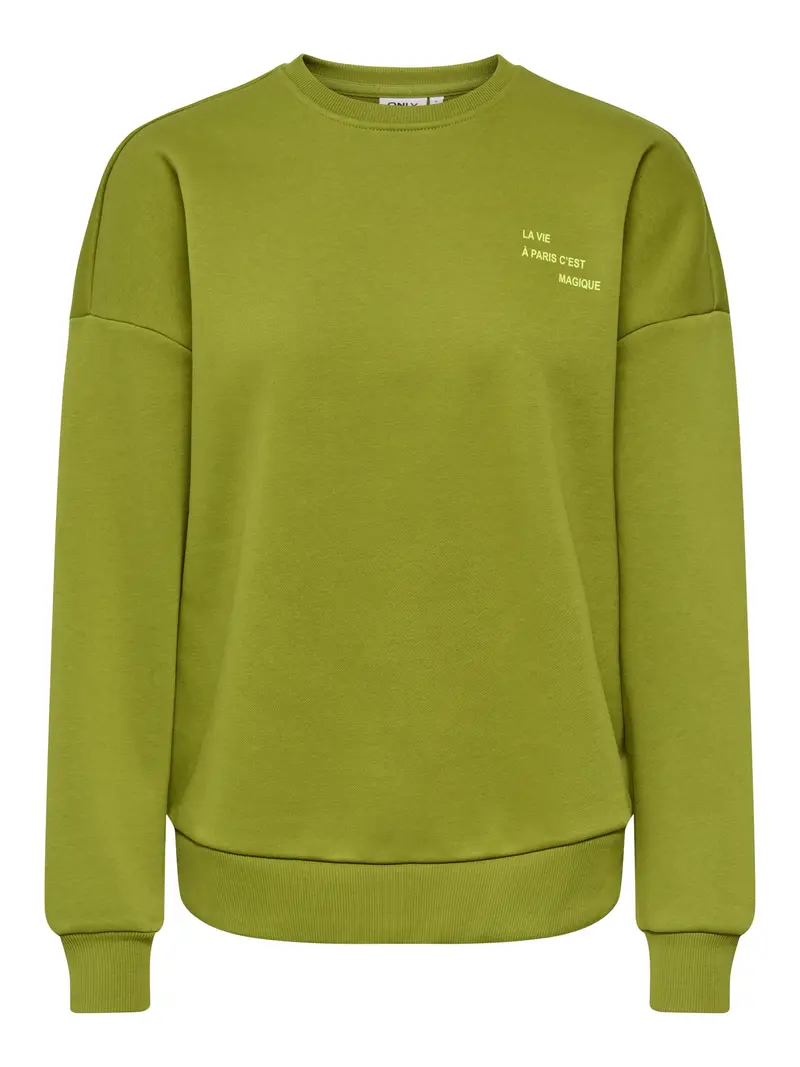 Only Zenja sweater groen – dames