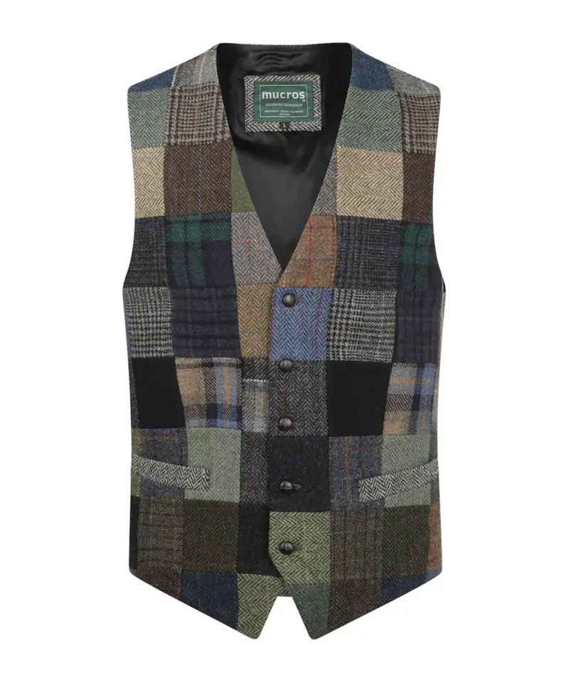 Patchwork Gilet | Multi Patch