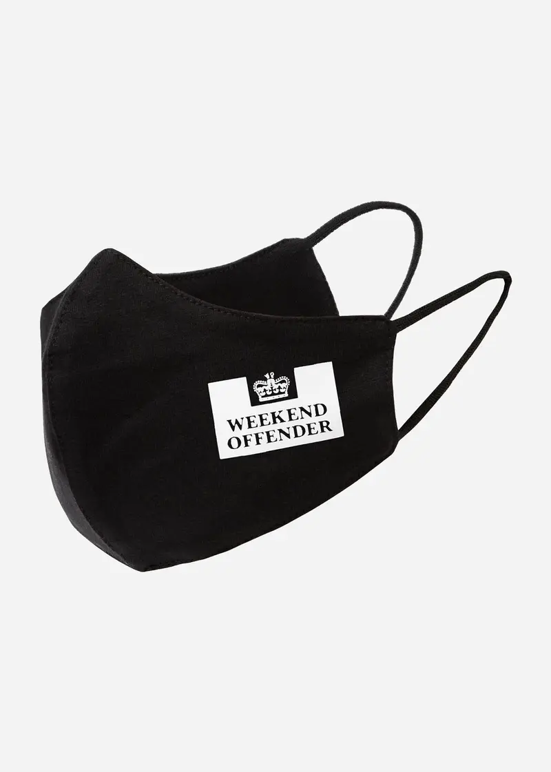 Prison mask - black