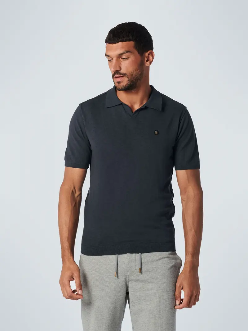 Pullover Polo met korte mouwen | Dark Night