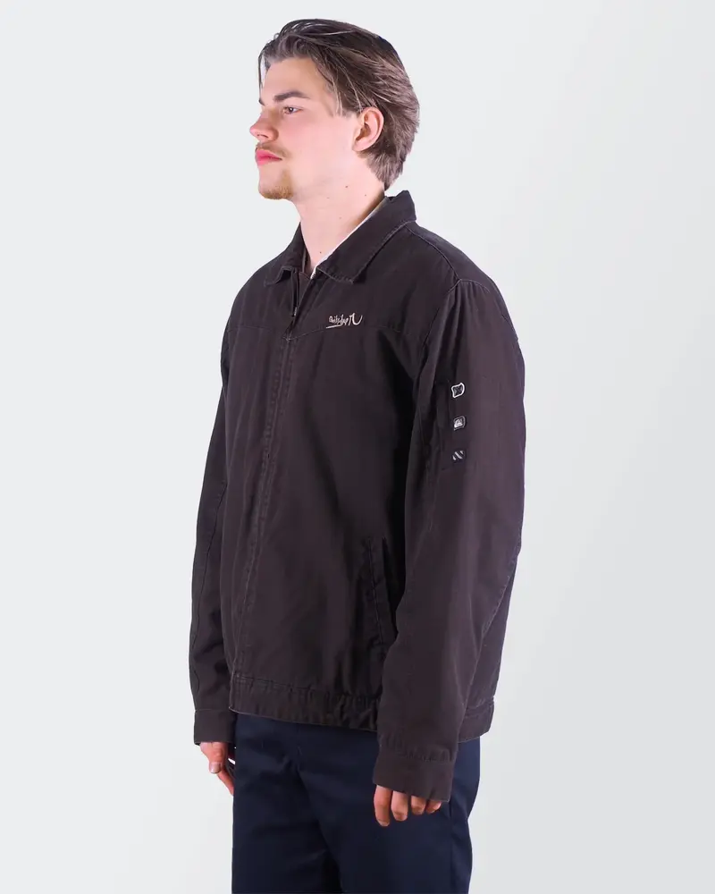 Quiksilver Brown Vintage Jacket - M