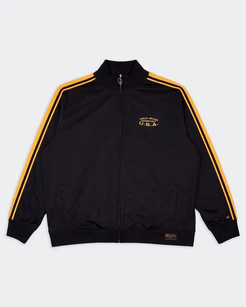 Ralph Lauren Black Track Jacket - L