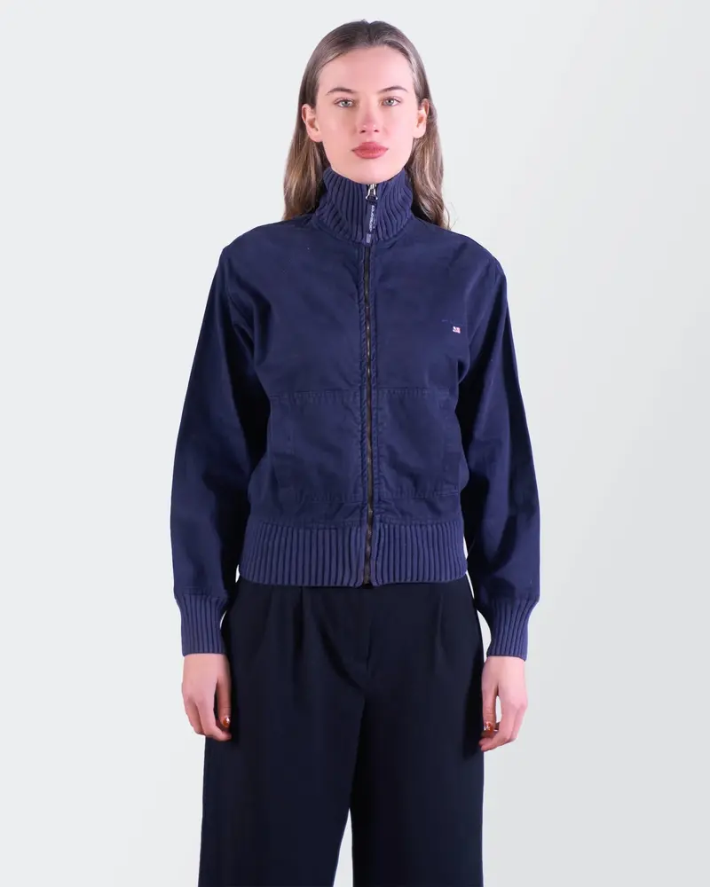 Ralph Lauren Navy Bomber Jacket - S