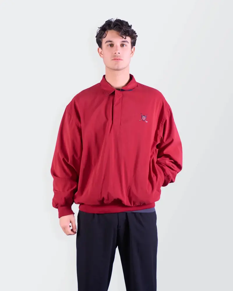 Ralph Lauren Red Bomber Jacket - L