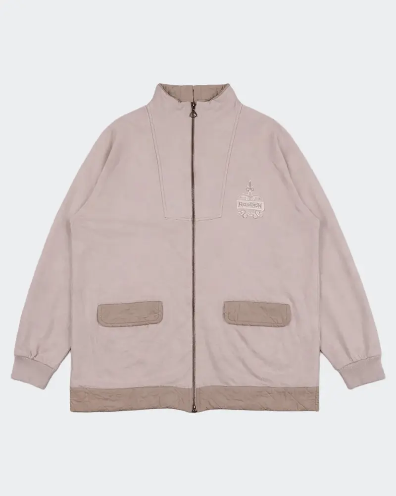 Reebok Beige Track Jacket - S