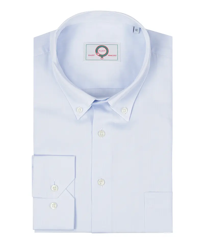 Shirt Button Down | Hemelblauw