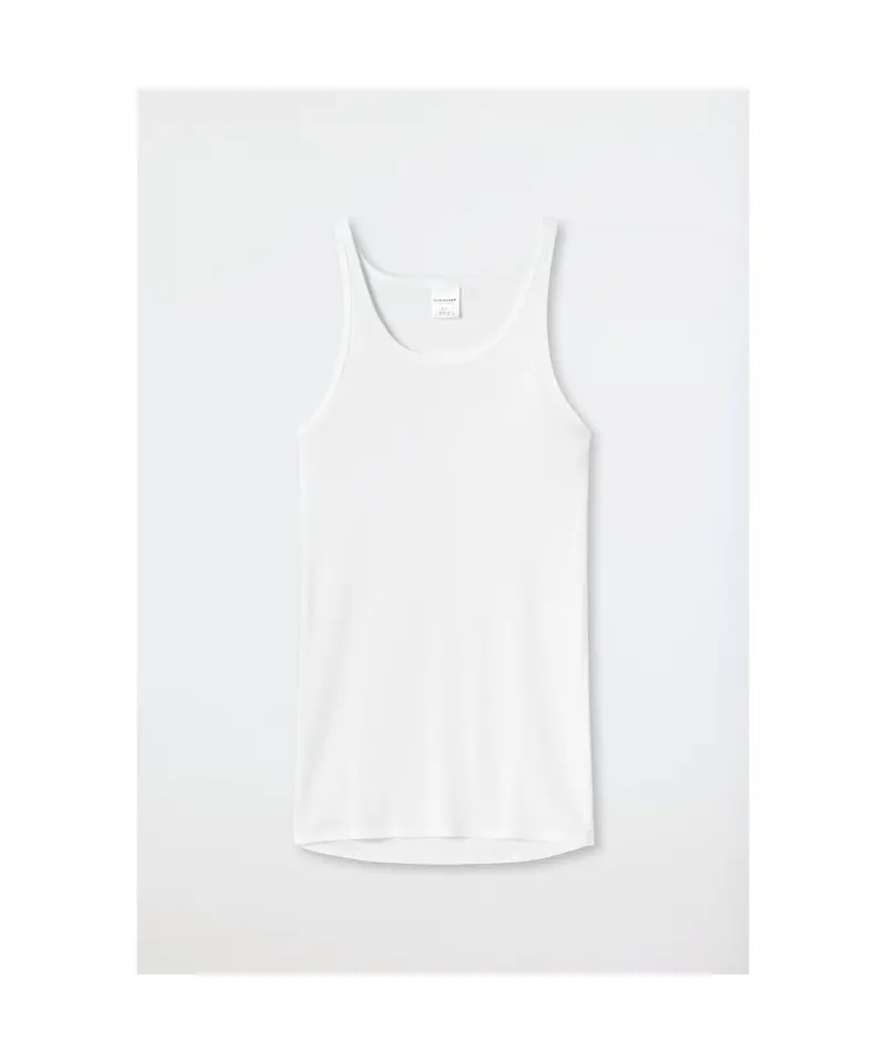 Singlet Fijnrib 5120 | Wit