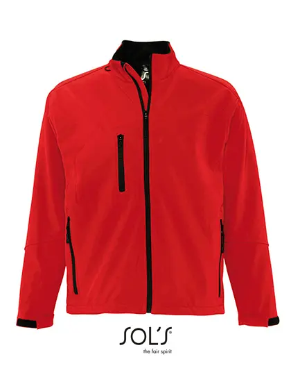 SOL´S - Men´s Softshell Jacket Relax - Pepper Red