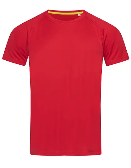 Stedman® - Mesh Raglan - Crimson Red