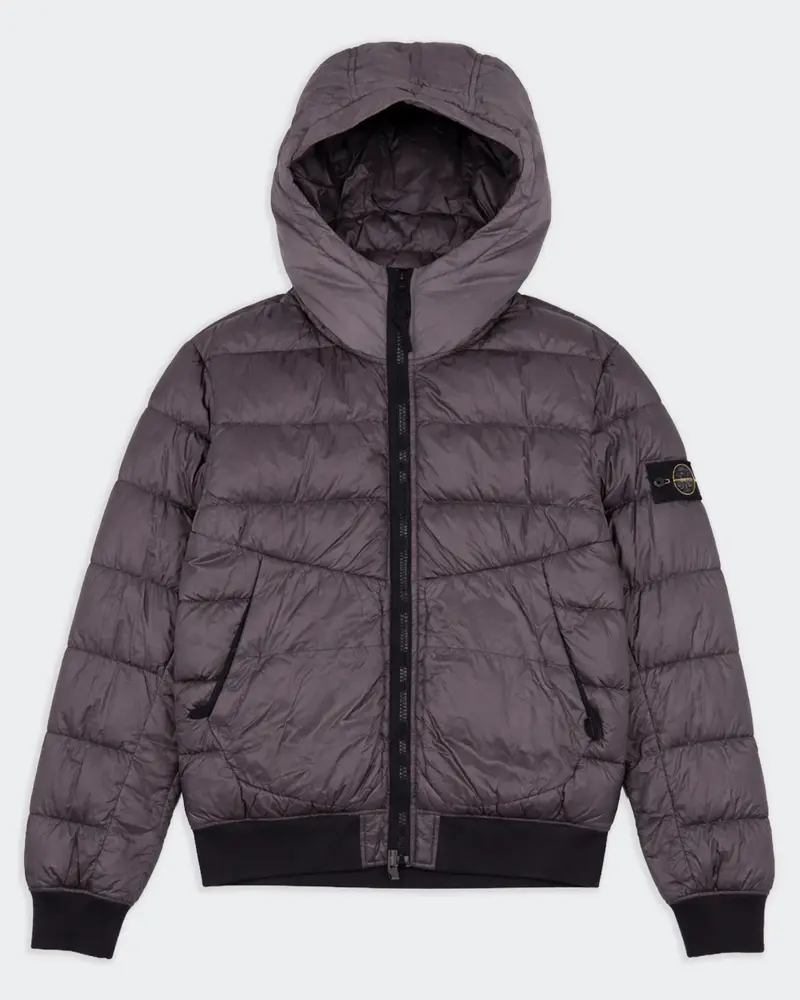 Stone Island Grey Puffer Jacket - M