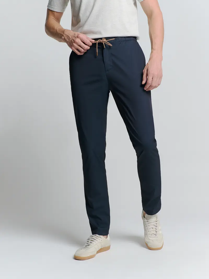 Stretch broek | Deep Blue