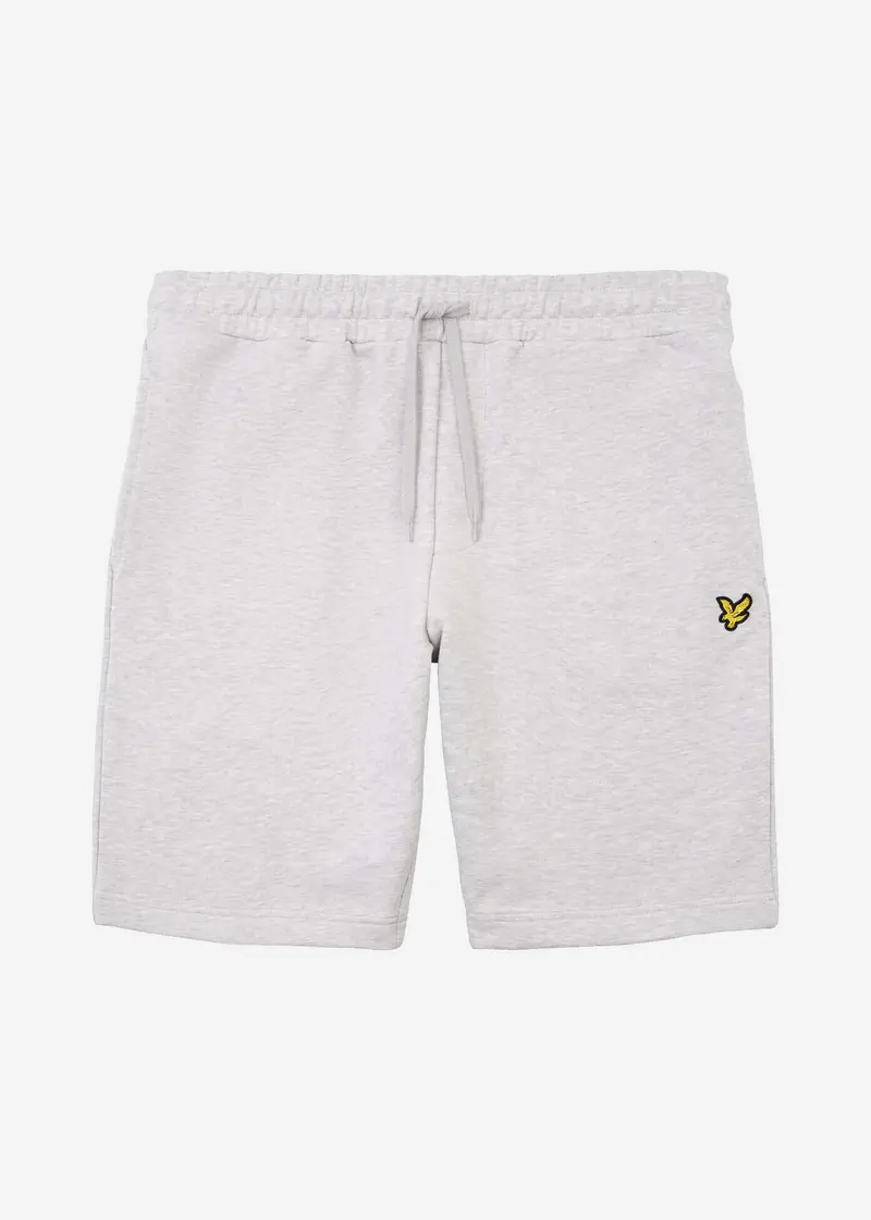 Sweat short - light grey marl
