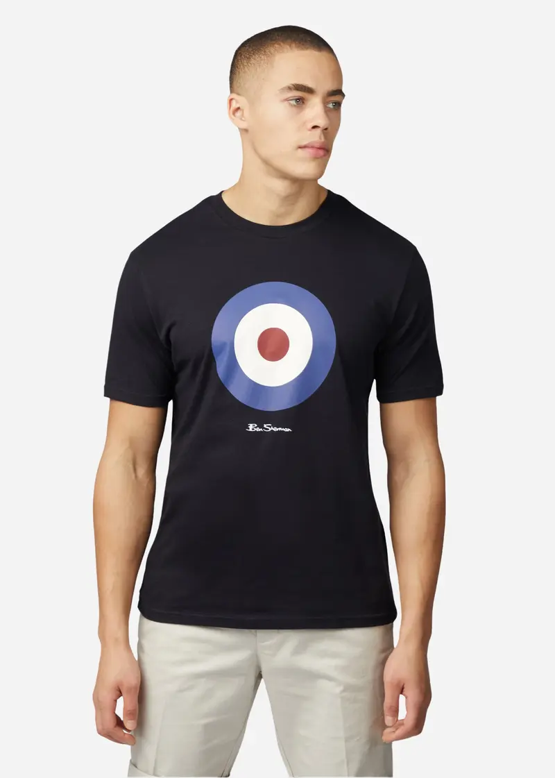 Target tee - black