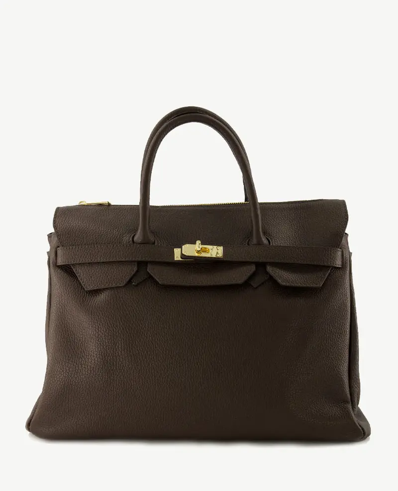 Tas - Birdie Large - Leer - Choco