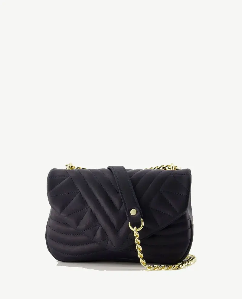 Tas - Nique - Leer - Navy