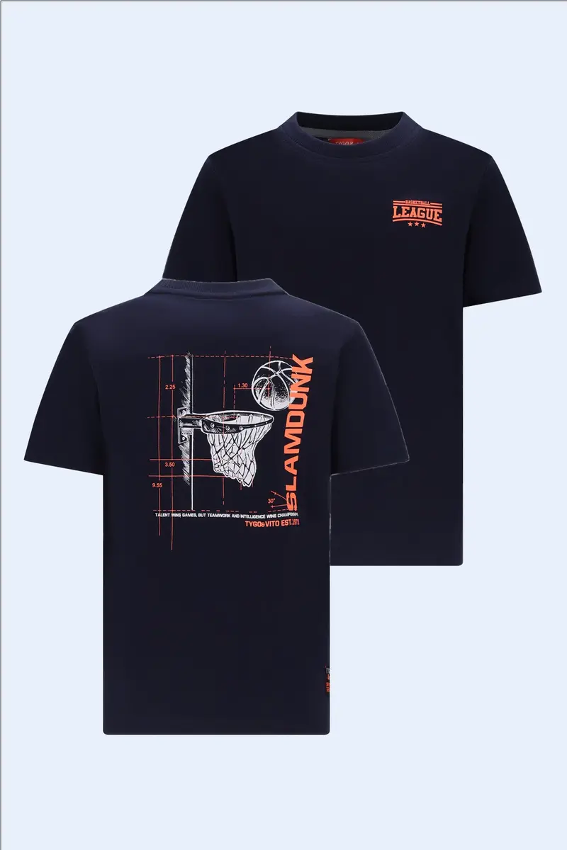 TYGO&vito T-shirt Dylan Navy