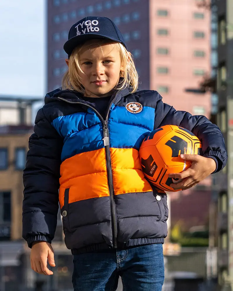 Winterjas Jarno Donker Blauw