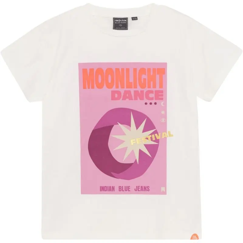 Wit t-shirt Moonlight